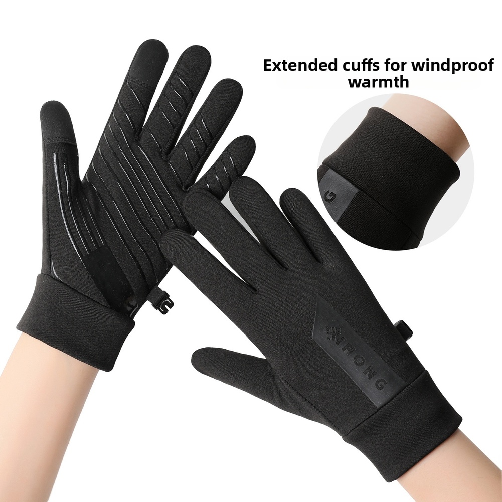 Cycling Gear For Cold Weather - قفازات شتوية تعمل باللمس للرجال والنساء