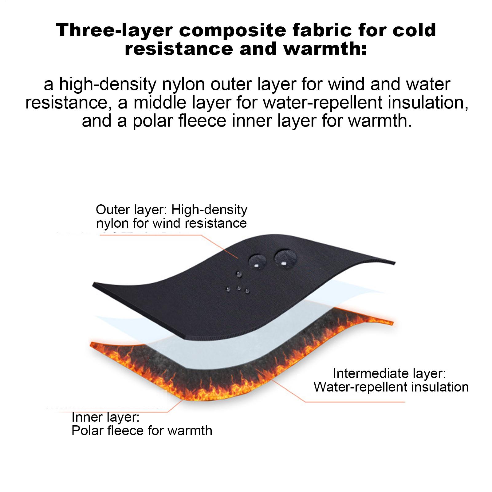 قفازات دافئة مقاومة للرياح تعم - مراجعة Cycling Gear For Cold Weather وسعره