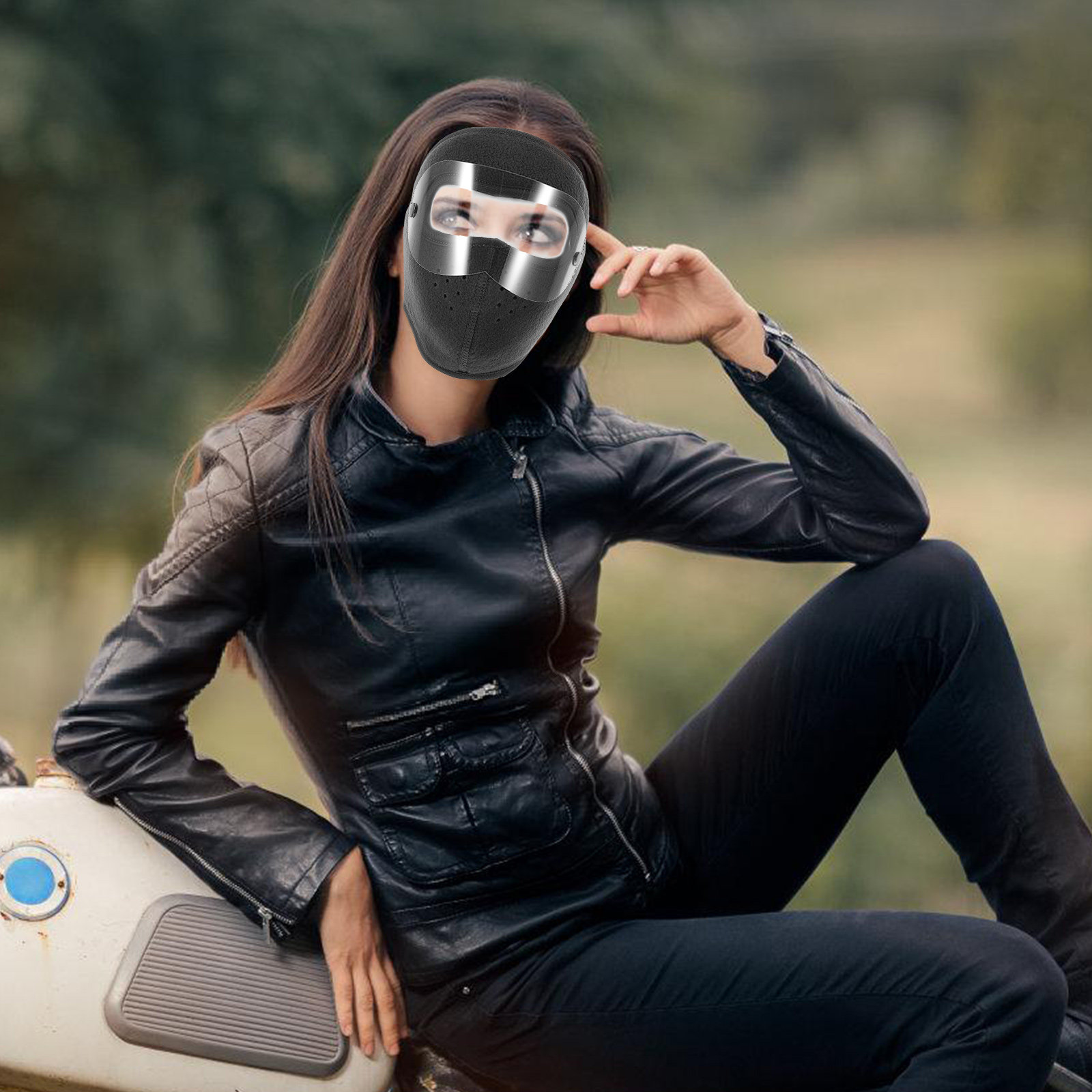 قناع كامل للوجه للحماية من الط - مراجعة Cycling Gear For Cold Weather وسعره