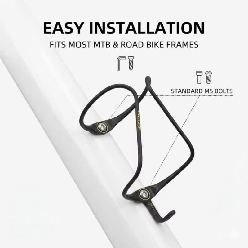 حامل زجاجة ماء للدراجات مصنوع  - مراجعة Cycling Gear Holder وسعره
